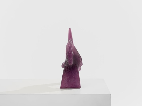 Image 1 of Sculptuur van glaspasta, Claude Wetzstein voor Daum, circa 1970.