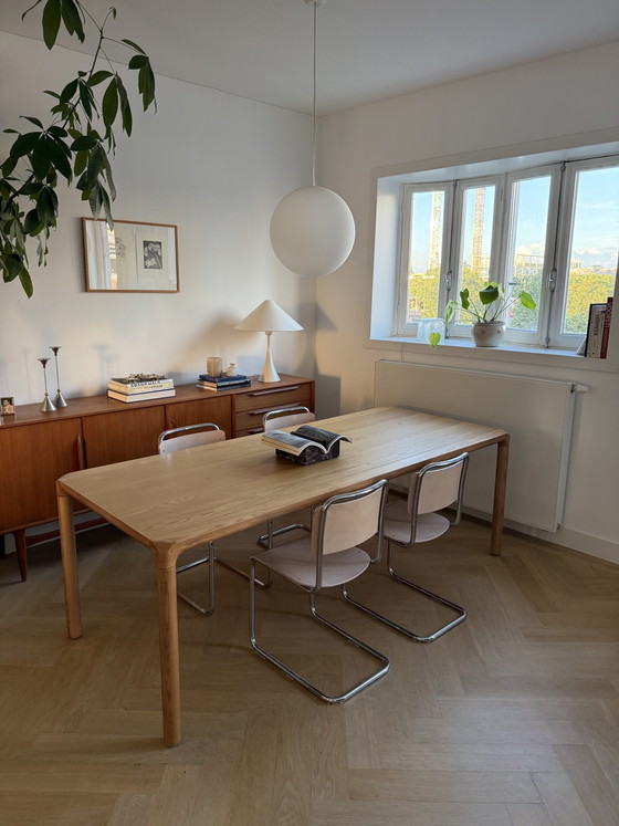 4x Gispen 101 Buisframe Stoelen – Eetkamerstoelen, Metal, Wood (photo 3 of 14)
