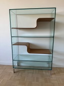 Design Wave Cabinet Glass + Wood Urbinati