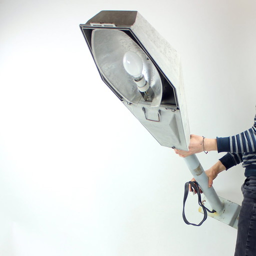 Vintage Industrial Street Lamp, Czechoslovakia, 1970s