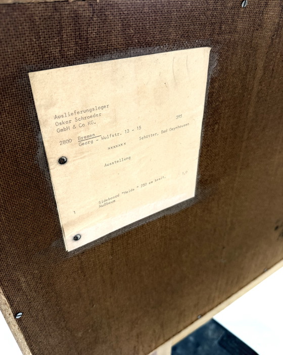 Image 1 of Vintage XL walnut sideboard, Royal Board Sweden ‘60