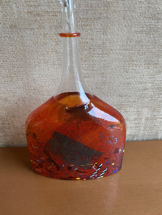 Image 1 of Kosta Boda vaas en schaal