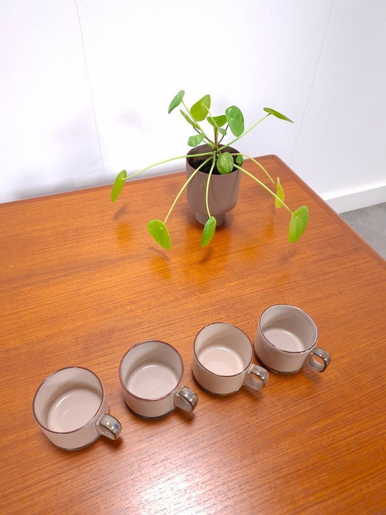 Image 1 of Juego de tazas de café de porcelana danesa Copenhagen B&G Stoneware