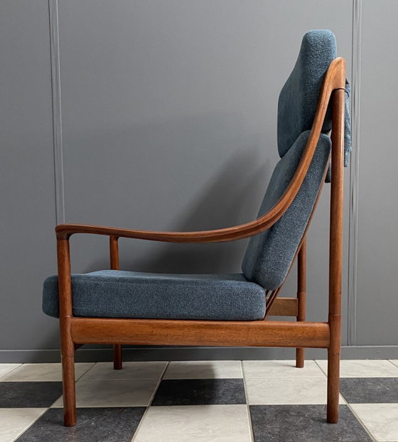 Image 1 of Highback chair by Wilhelm Knoll 1960s reupholstered