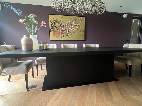 Tavolo da pranzo rovere Quartz Black raschiato – Hofstede Raanhuis, Tavoli da pranzo, Legno (photo 4 of 10)