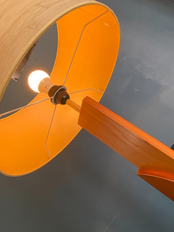 Lampada da terra vintage K-Lighting in teak scandinavo, anni '70 – Lampade da terra, Wood (photo 8 of 19)