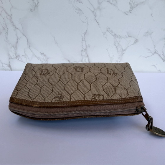 Christian Dior Honeycomb coated canvas cosmetic pouch – Wallets & small leather goods, Leather, Vintage (photo 10 of 13)