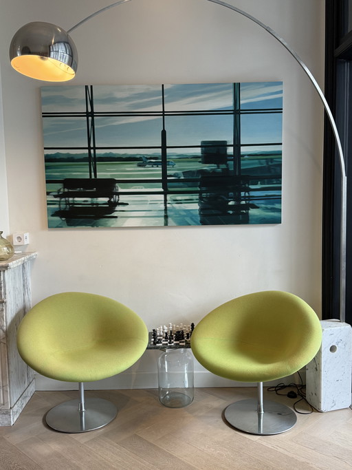 2x Globo pequeño Artifort, Pierre Paulin