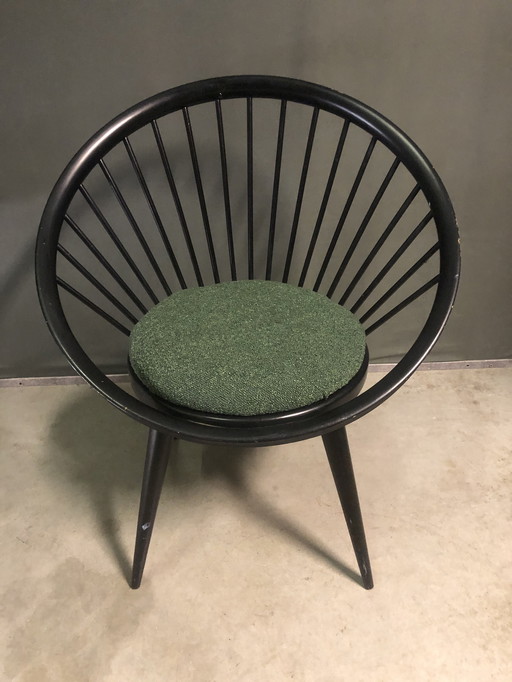 1950S Yngve Ekström Circle Chair For Swedese 