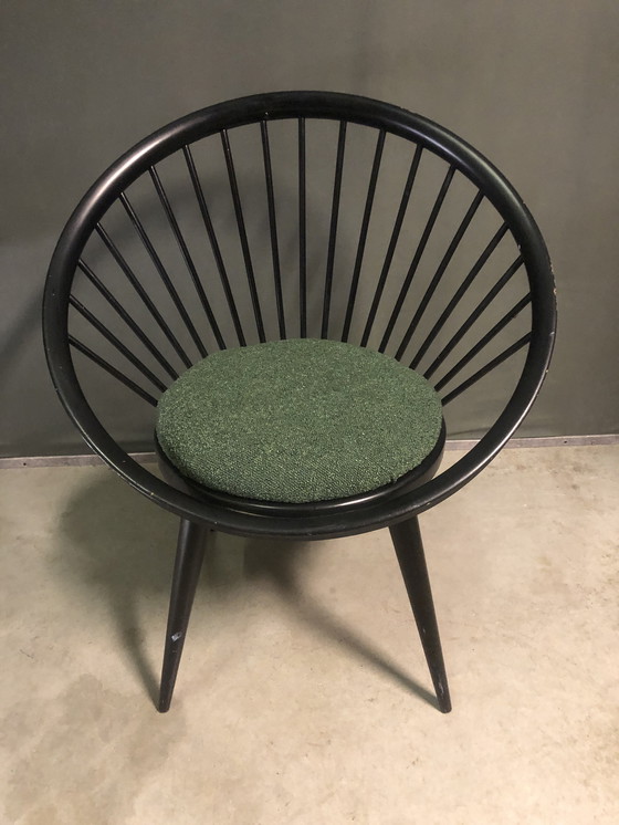 Image 1 of 1950S Yngve Ekström Circle Chair For Swedese 