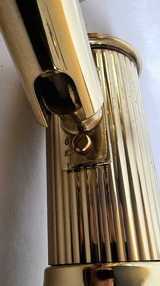 Image 1 of OMI Leuchten Lot von 4 Scheinwerfern | Messing | Hollywood Regency ca. 1970 | Original