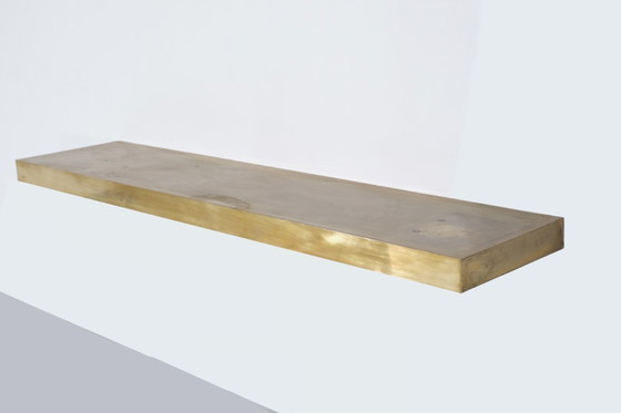 Image 1 of Grote console van messing, Italië, jaren 1960