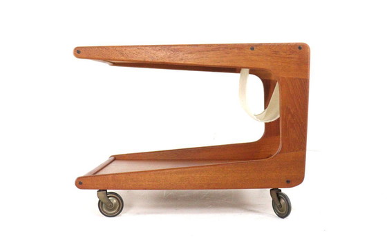 Image 1 of Carrello Sika mobler con portariviste vintage danese