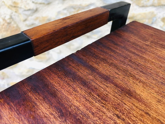 Image 1 of Table d'appoint vintage avec porte-revues 1960's