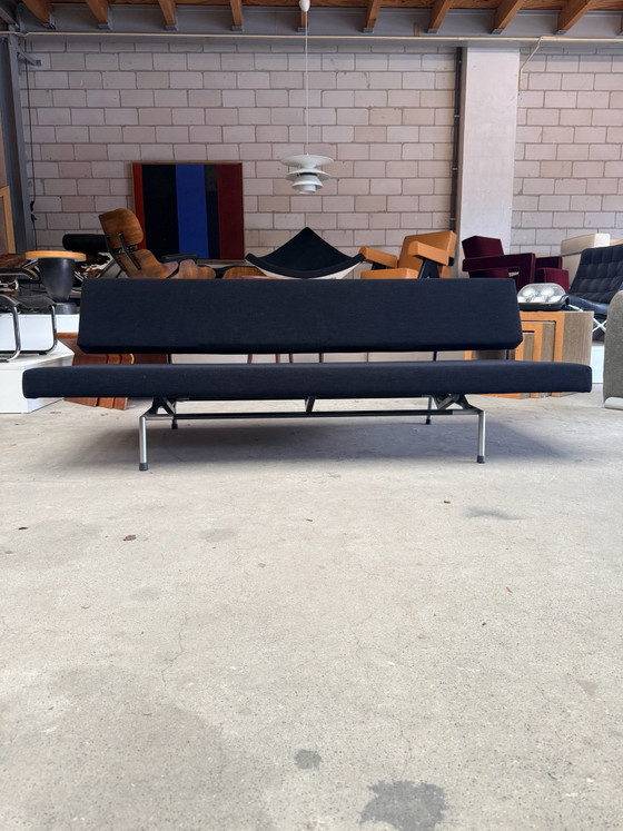 't Spectrum BR 02 sofa bed (daybed), Martin Visser, Metal, Textile, Black (photo 4 of 11)