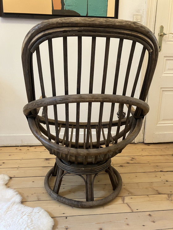 Image 1 of Silla giratoria Rotan/ratan