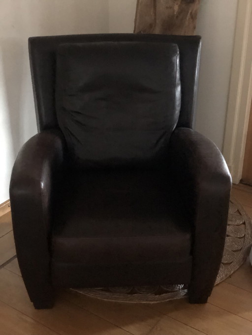 Kessels Ledersofa und Sessel