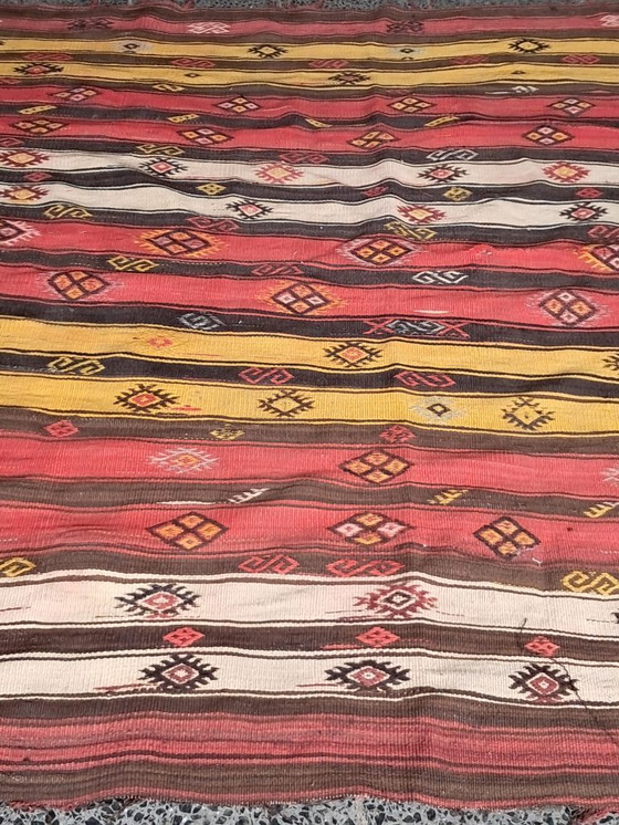 Image 1 of Kilim turco tessuto a mano 175x150 cm
