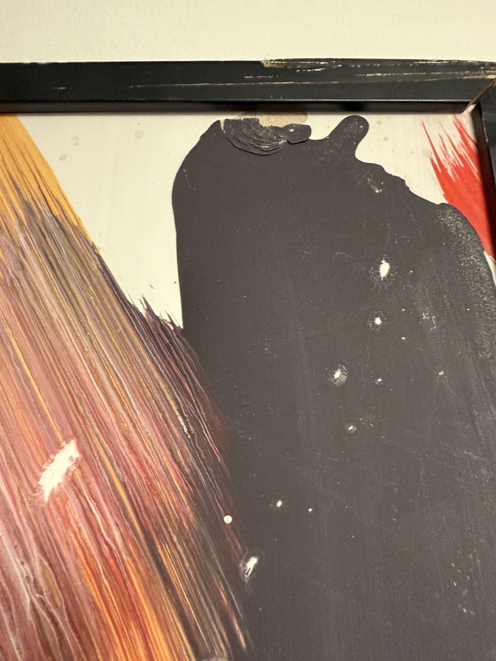 Image 1 of Martin Pötsch – “Arte finché durano le scorte”, 1995 – Acrilico su tela, firmato ed etichettato