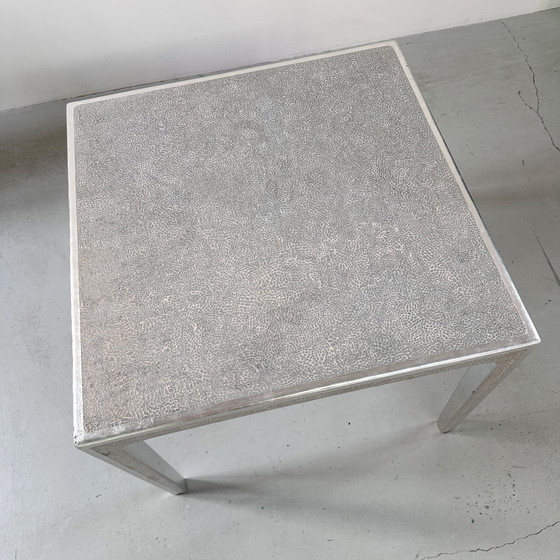 Midcentury Vietnamese Eggshell Lacquer Table – Dining tables, Silver, Wood (photo 5 of 15)