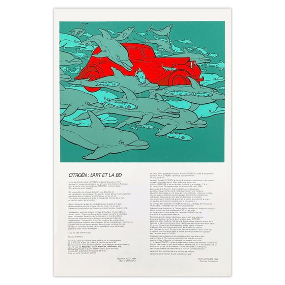 Image 1 of COLLECTIF - CITROEN Citroën et la BD  screenprint 1984