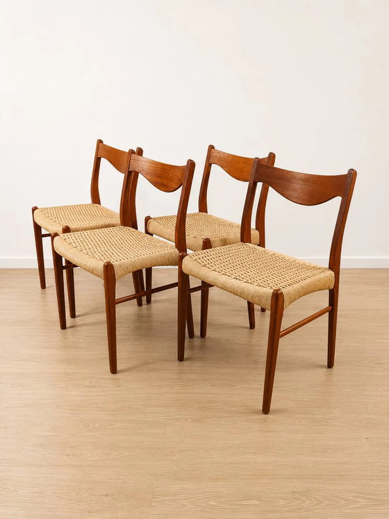 Sedie da pranzo danesi di Arne Wahl Iversen – Glyngøre – Iversen (Arne Wahl), Wood, Scandinavian (photo 5 of 8)