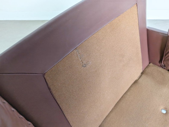 Image 1 of Three-seater mid-century sofa de Sede DS 31 leather brown design