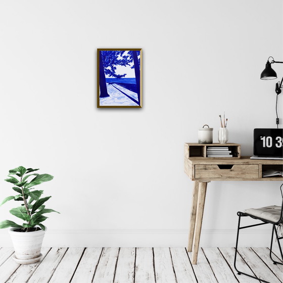 Image 1 of Acrylic on Hahnemühle 325g white paper. Size 40x30cm.