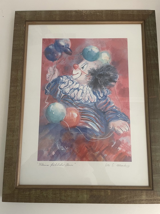 Image 1 of Ute S Mertens 2 riproduzioni di acquerelli