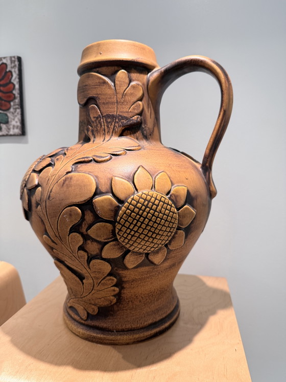 Image 1 of Knödgen ceramic floor vase | 70s ceramics