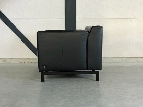 Poltrona Rolf Benz Linea - pelle nera – Poltrone, polished steel (photo 5 of 9)
