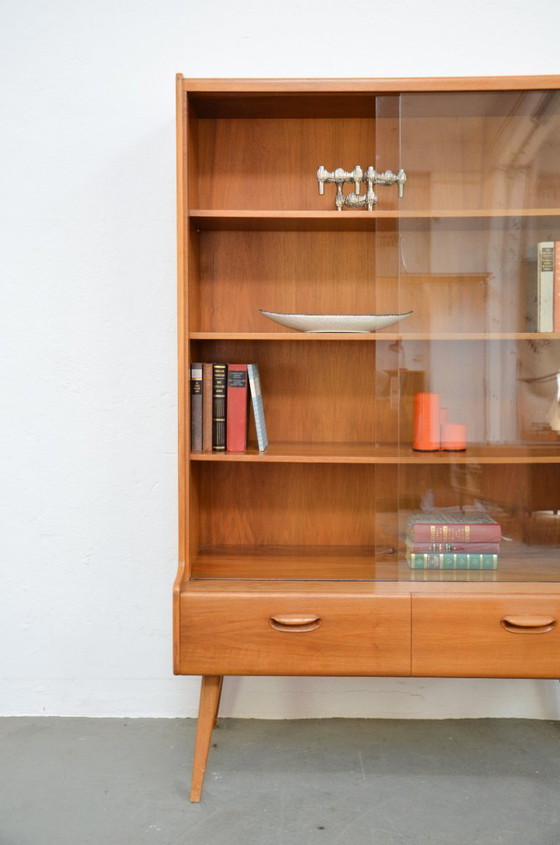 Image 1 of Vetrina vintage anni '60 in noce