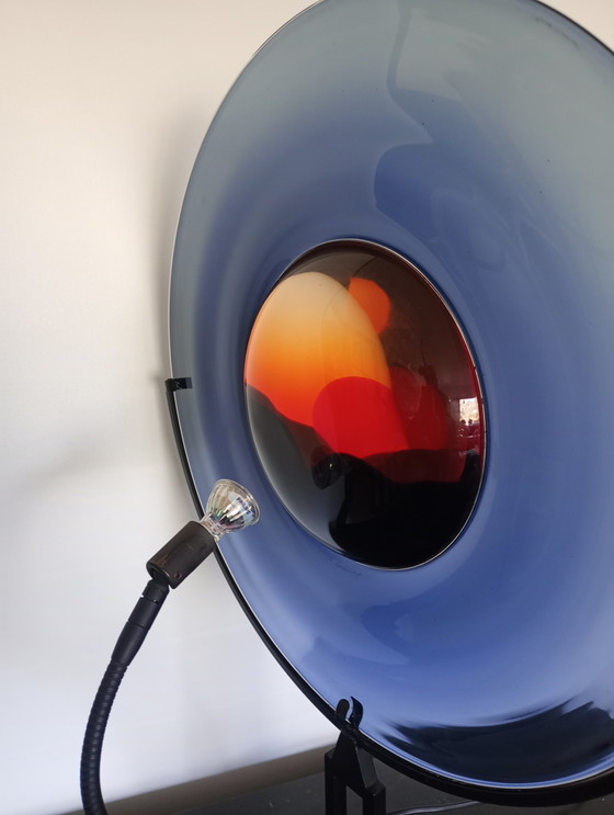 Image 1 of Murano sunset table lamp Elio Raffaelli, Robert Cammozzo