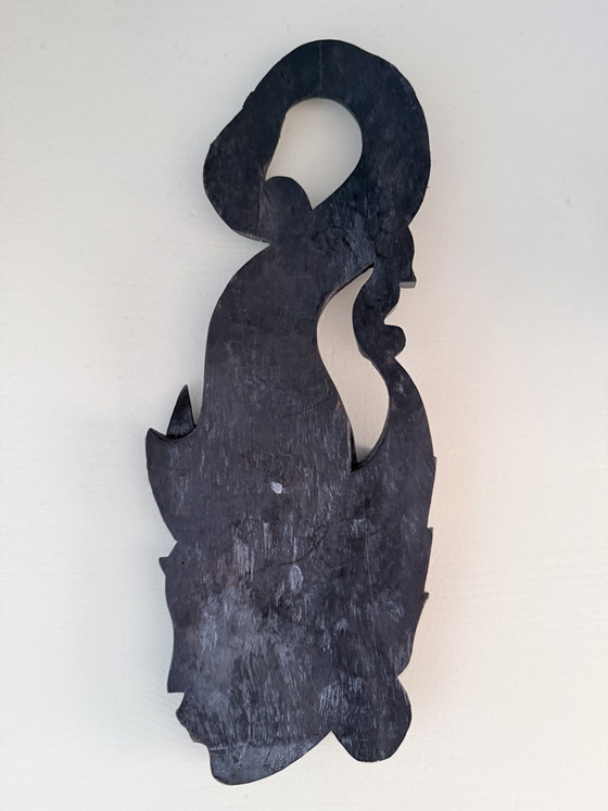Image 1 of Handgesneden Houtwerk Prinses Sita