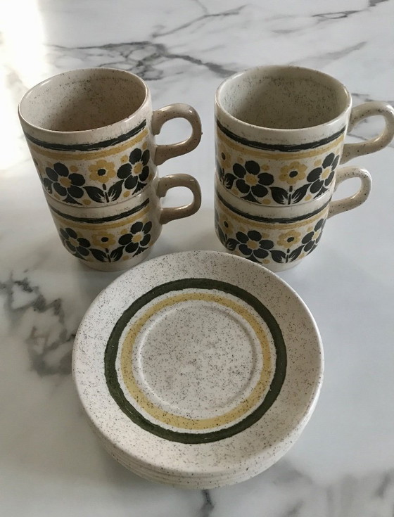 Image 1 of Biltons English Cups and Saucers