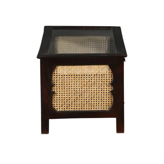 Mobile da salotto EXOTIC – Tavolini da caffè, Vetro, Rattan (photo 4 of 9)
