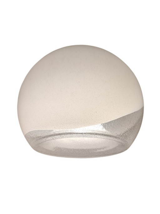 Murano Pulegoso & Lattimo Globe – Ø 40cm Space Age Pendant