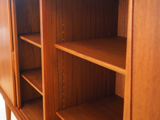 Image 1 of Teak-Highboard, dänisches Design, 1970er Jahre, Hersteller: Omann Jun