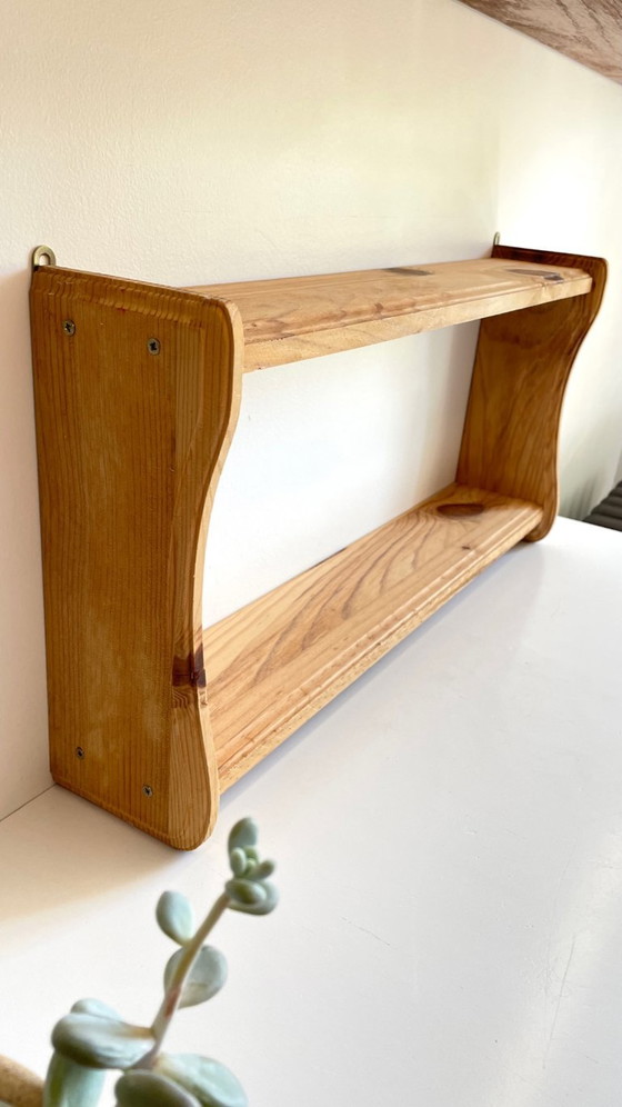 Vintage Raw Wood Shelf – Shelving unit (photo 11 of 20)