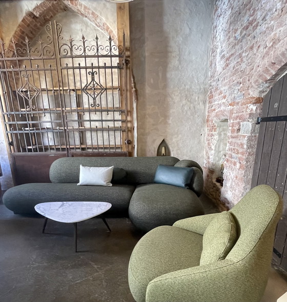 Image 1 of Leolux Jill Sessel mit Lendenkissen