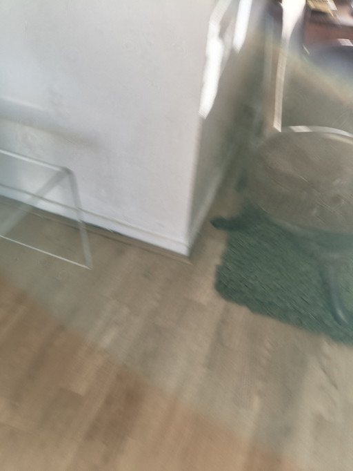 Couchtisch im Vintage-Design aus Lucite-Acryl-Kunststoff