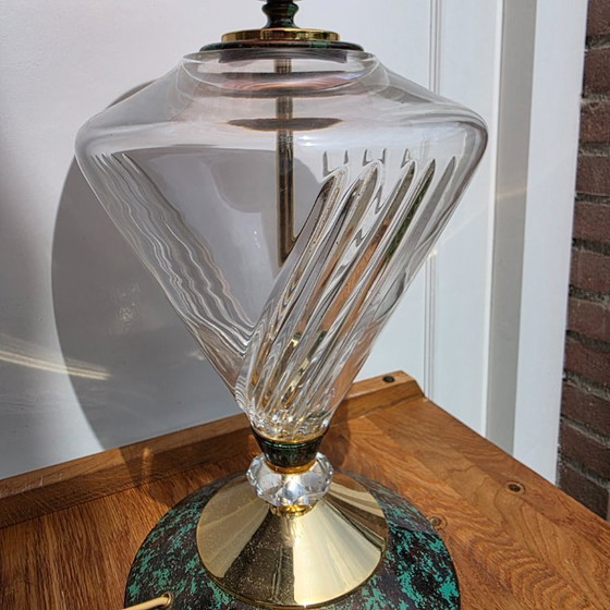 Image 1 of Beautiful Memphis Design Table Lamp from the 1980s