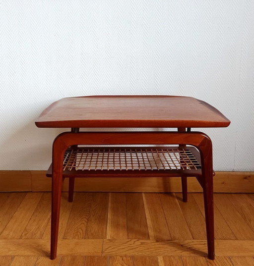 Table basse Arne Hovmend-Olsen pour Magens Kold, Danemark 1960 