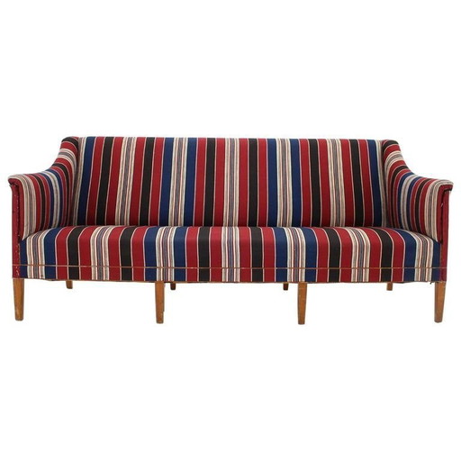 1940er Jahre Kaare Klint 3-Sitz Sofa für Rud. Rasmussen, Dänemark