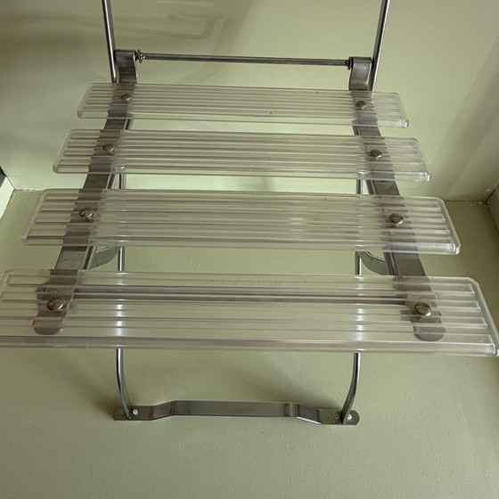 Silla plegable, Sillas plegables, Plástico, Metal, Transparente (foto 5 de 15)