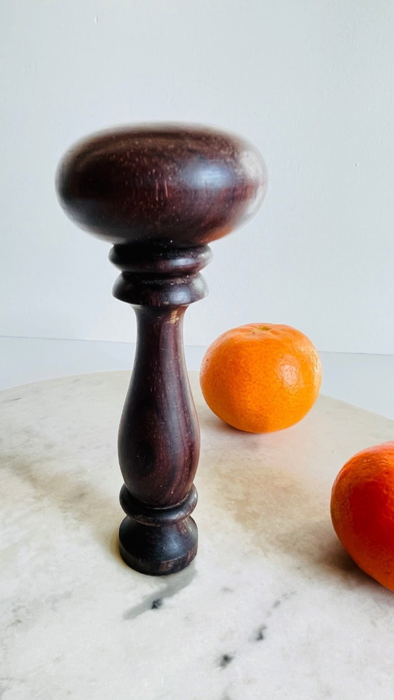 Image 1 of Vassoio per formaggi d'epoca in marmo e legno