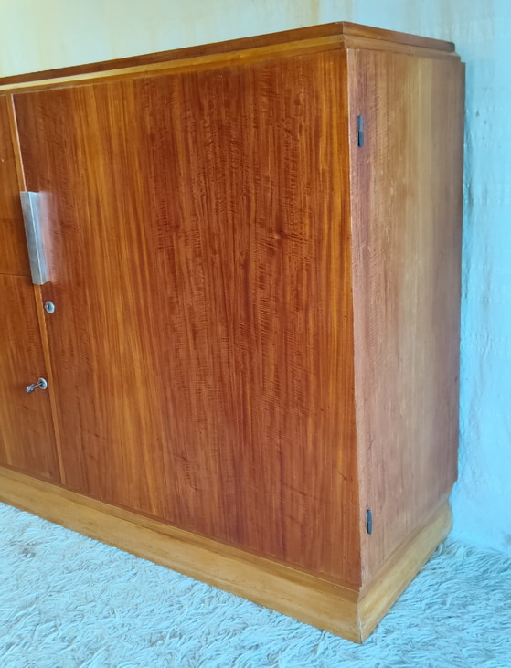 Buffet Art-Déco En Teck - Années 30/40 – Wood (photo 5 of 12)