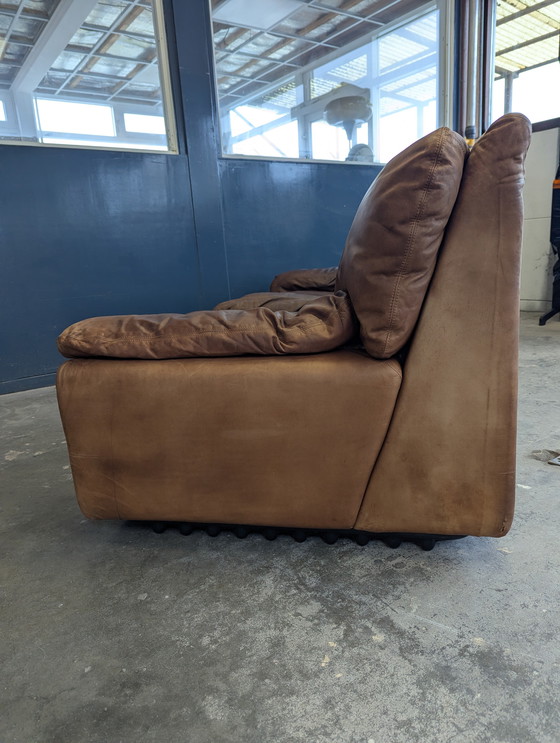 Image 1 of Divano lounge vintage italiano a 3 posti Brunati- Ammannati & Vitelli