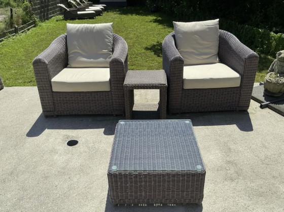 Colección completa de exterior Manutti San Diego + Mesa de comedor hecha a mano – Conjuntos de jardín, Rattan (photo 4 of 29)