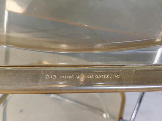 Image 1 of Chaises plia vintage de Castelli, années 1970